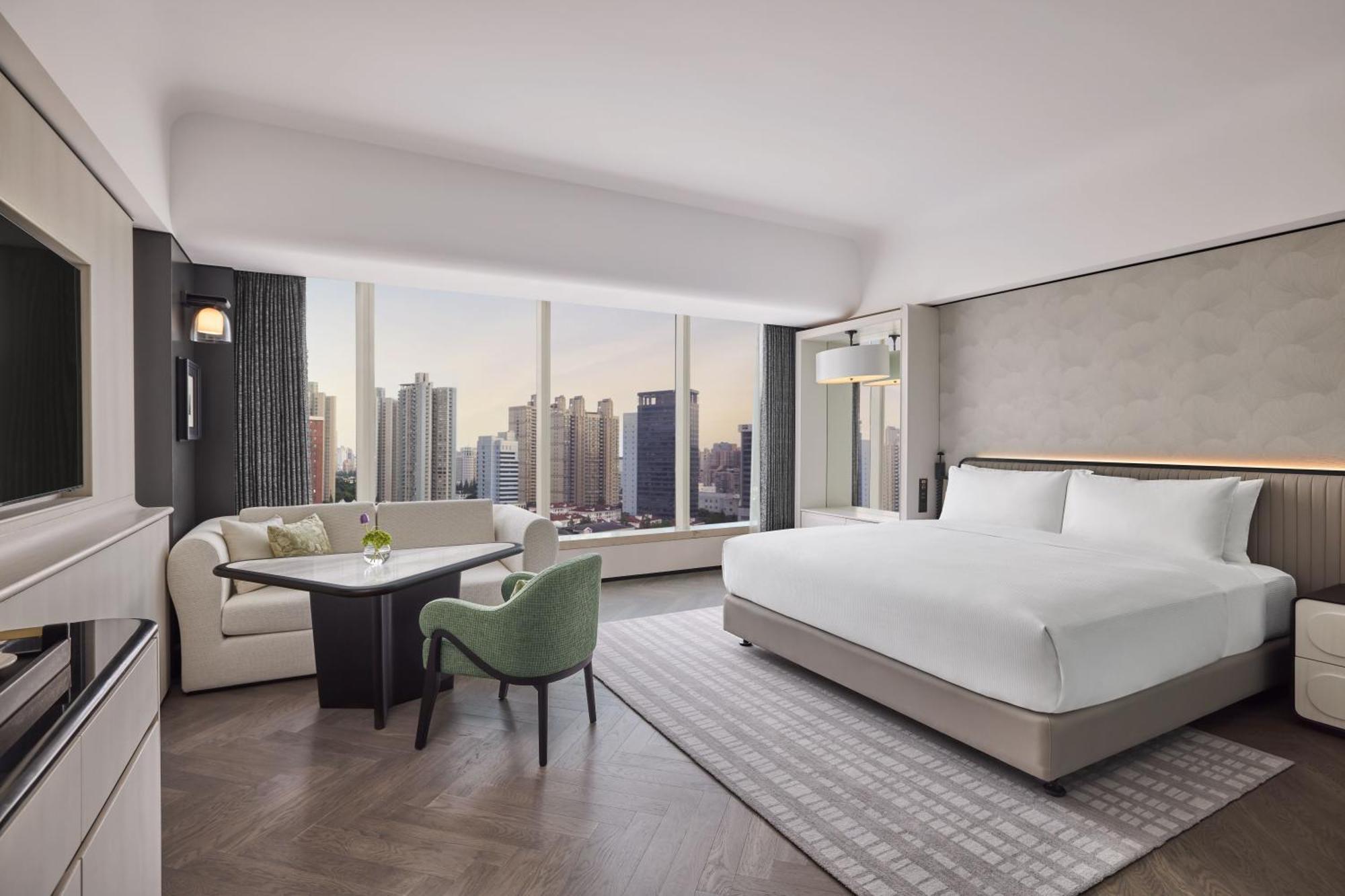 Hilton Shanghai City Center -Steps From Iconic Landmarks Wukang Mansion And Jing'An Temple Екстер'єр фото